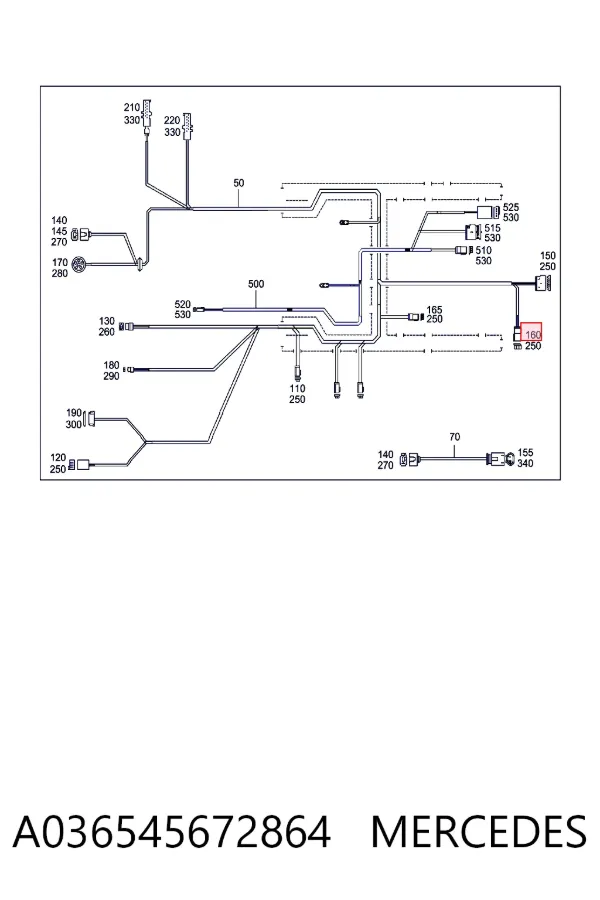  Mercedes A0365456728 ціна, від 1.27 USD