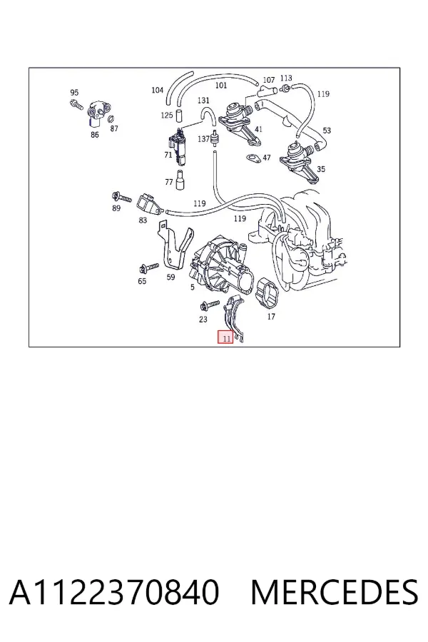  A1122370840 Mercedes