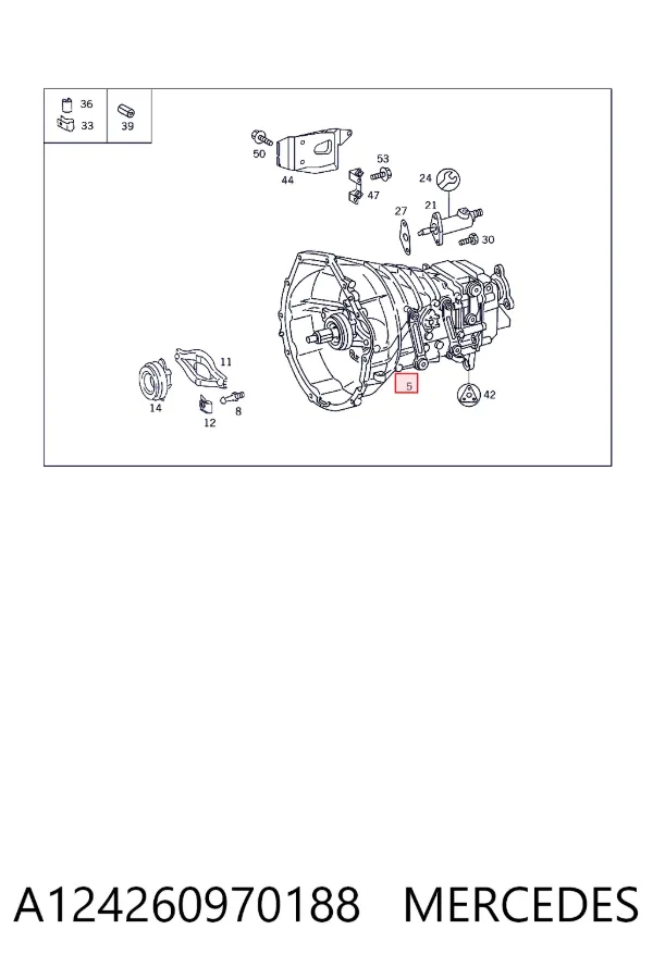 A1242609701 Mercedes МКПП