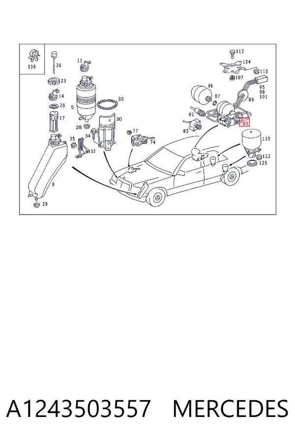  A1243503557 Mercedes