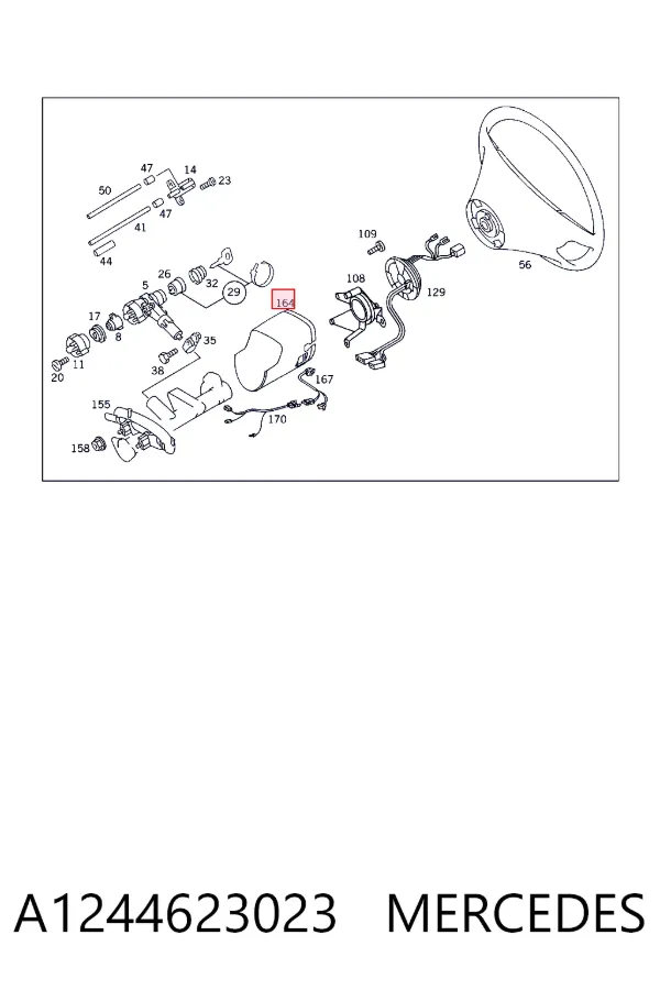  A1244623023 Mercedes