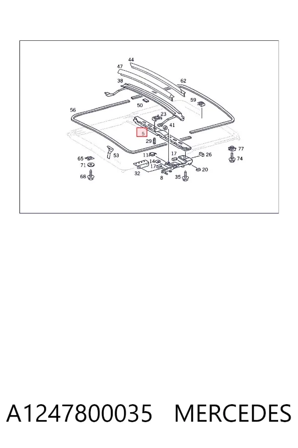  A1247800035 Mercedes