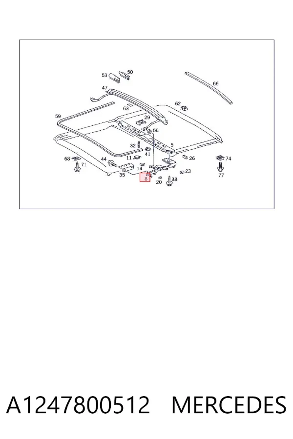  A1247800512 Mercedes