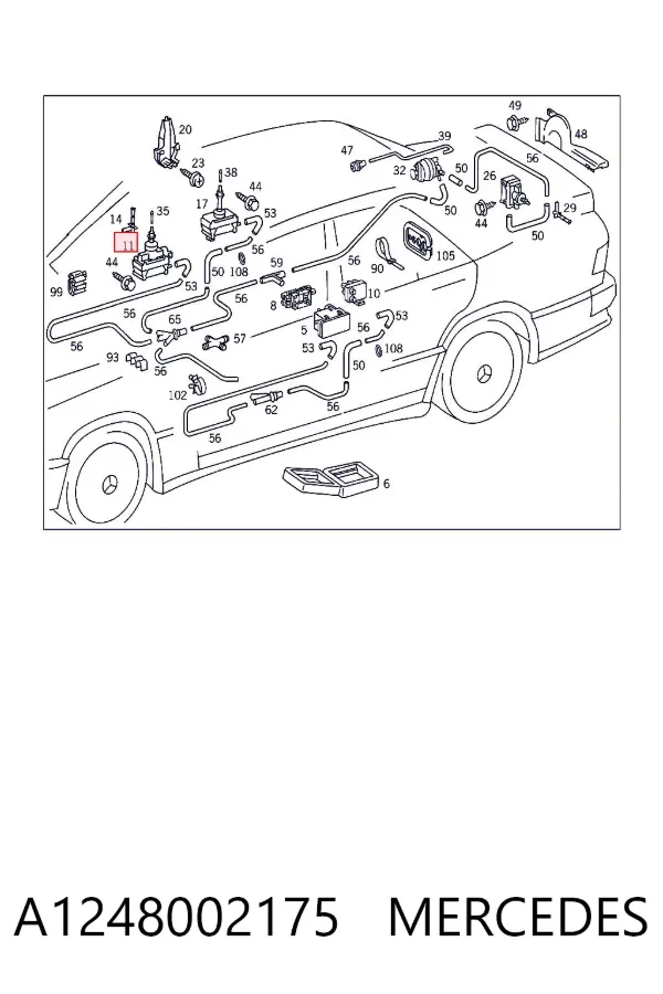  A1248002175 Mercedes
