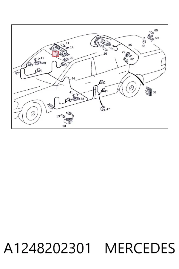  A1248202301 Mercedes