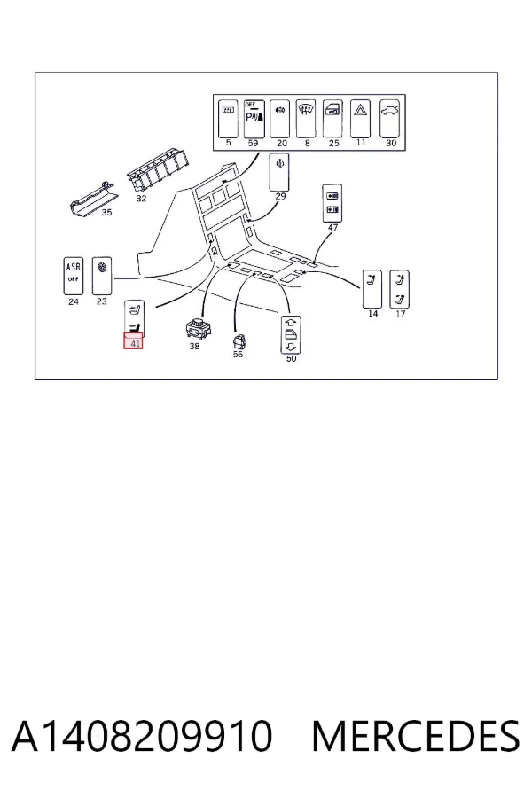  A1408209910 Mercedes