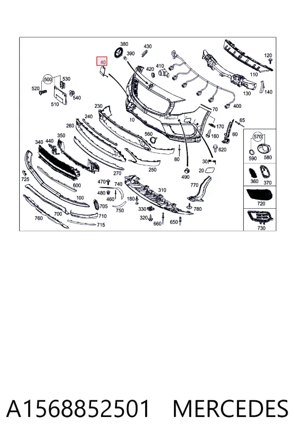  A1568852501 Mercedes