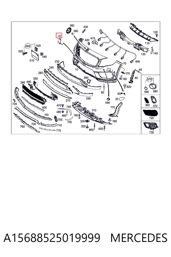  A15688525019999 Mercedes
