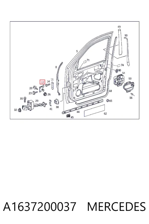  A1637200037 Mercedes
