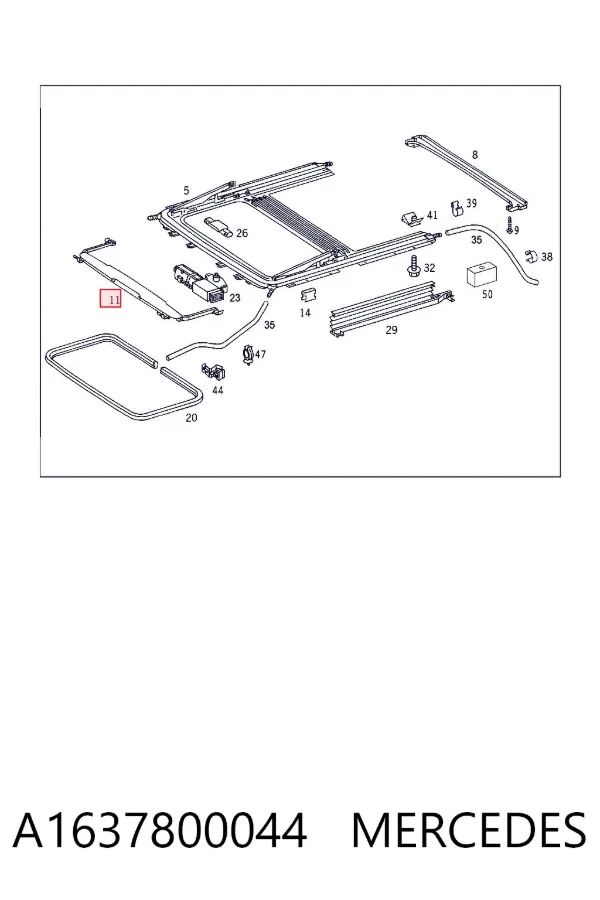  A1637800044 Mercedes