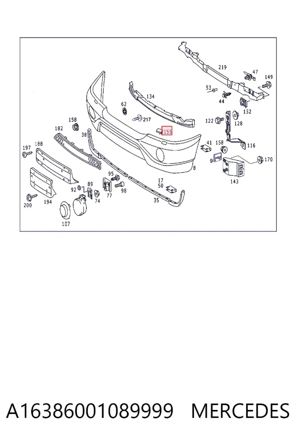  A16386001089999 Mercedes