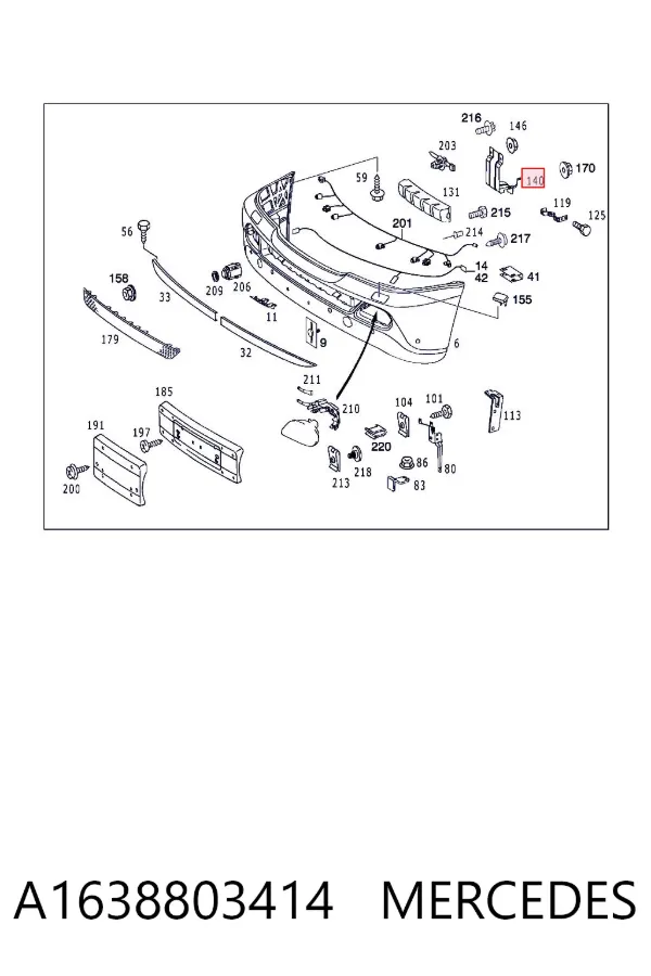 A1638803414 Mercedes