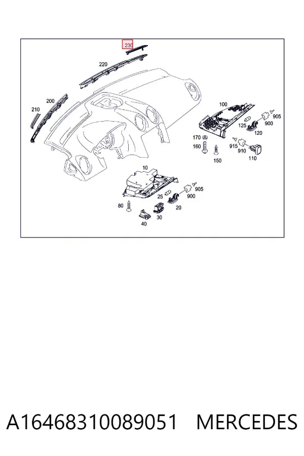  A16468310089051 Mercedes