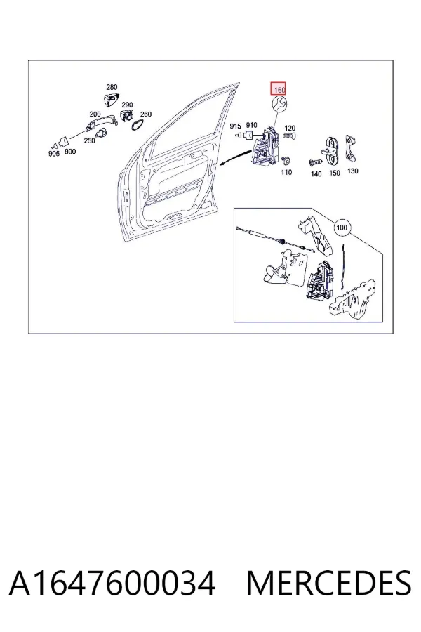  A1647600034 Mercedes