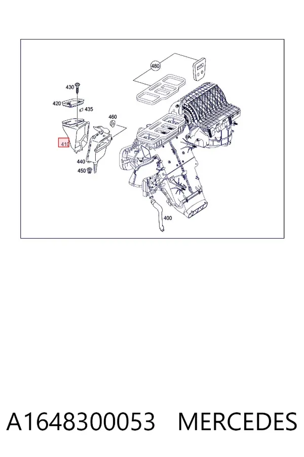  A1648300053 Mercedes