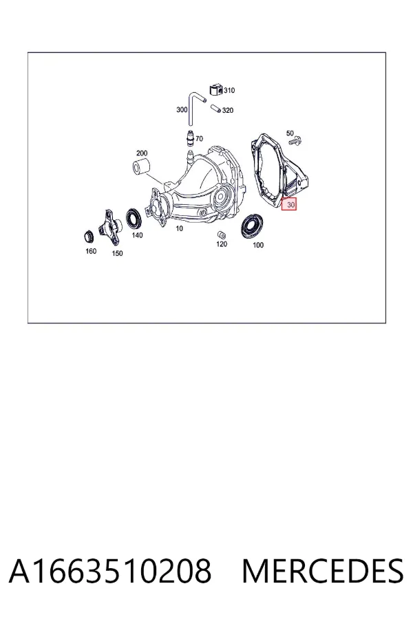  A1663510208 Mercedes