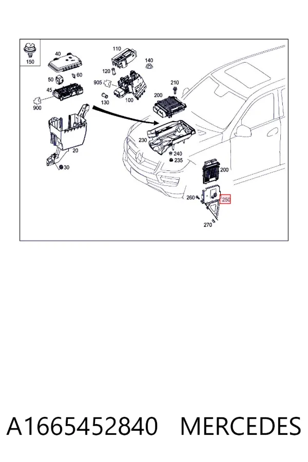  A1665452840 Mercedes