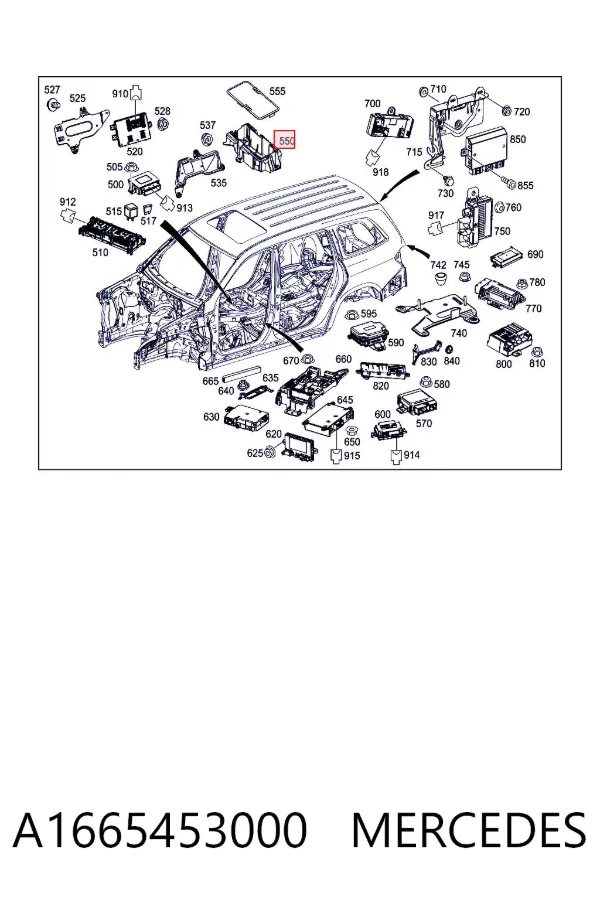  A1665453000 Mercedes