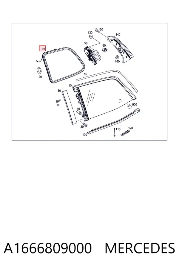  A1666809000 Mercedes