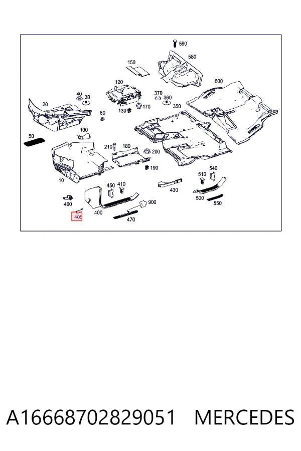  Mercedes A1666870282 ціна, від 19.00 USD