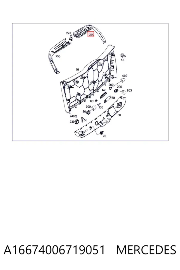  A16674006719051 Mercedes