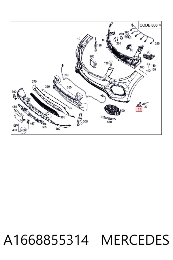  A1668855314 Mercedes