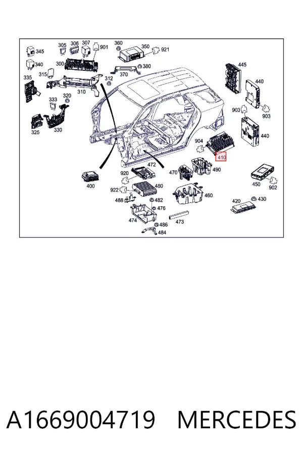  A1669004719 Mercedes