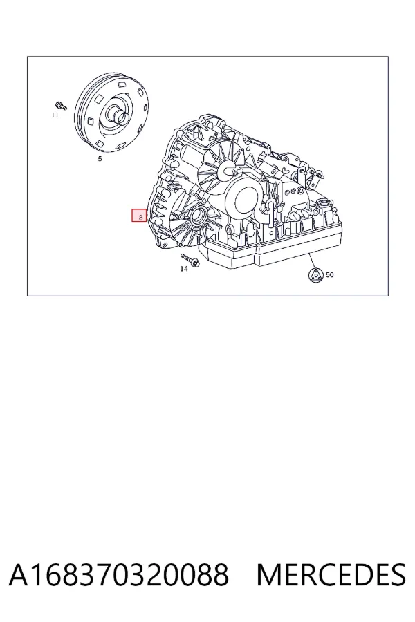АКПП A1683703200 Mercedes