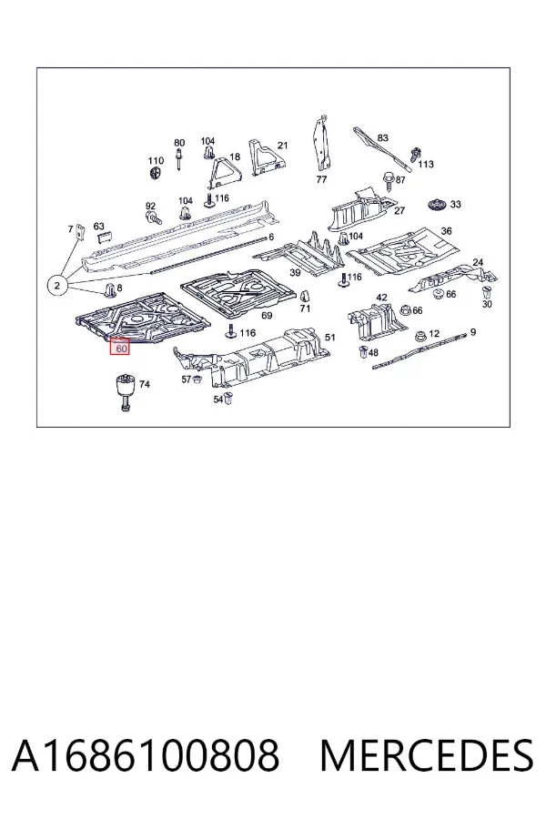  A1686100808 Mercedes
