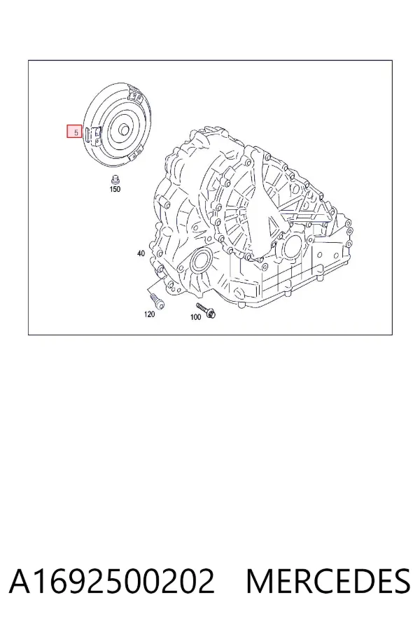 Гідротрансформатор АКПП A1692500202 Mercedes