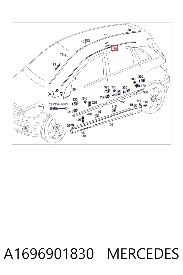  A1696901830 Mercedes