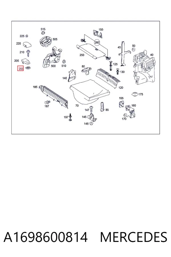  A1698600814 Mercedes