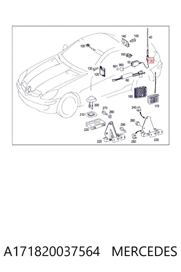  A1718200375 Mercedes