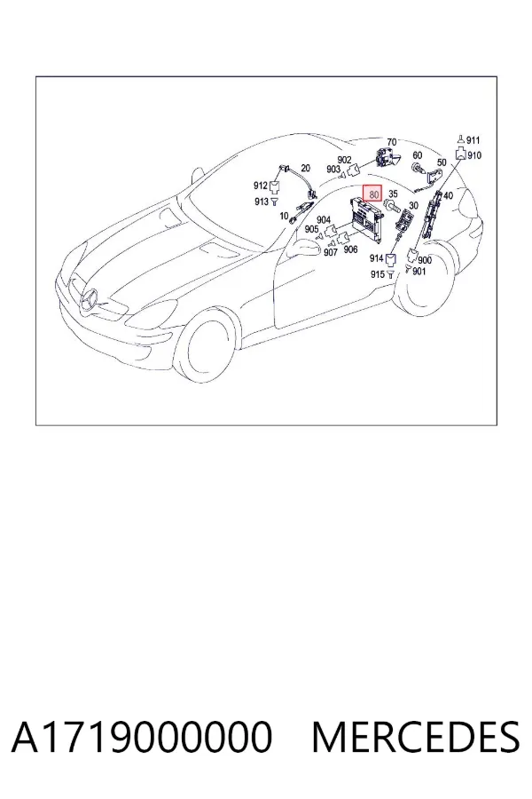  A1719000000 Mercedes