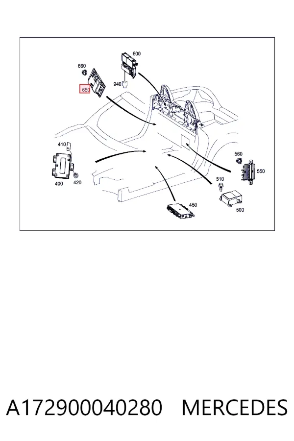  Mercedes A1729000402 ціна, від 44.01 USD