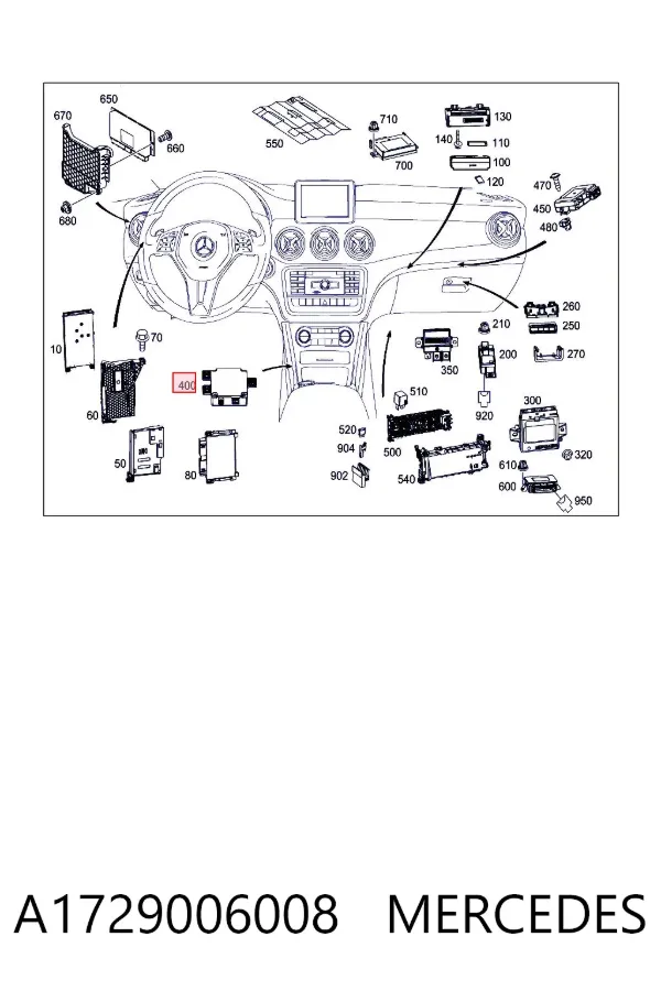  A1729006008 Mercedes