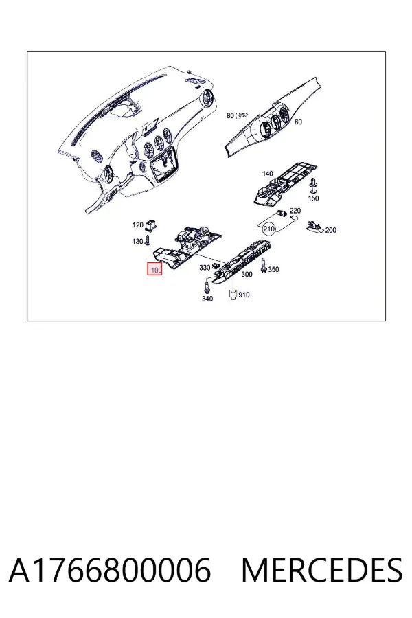  A1766800006 Mercedes