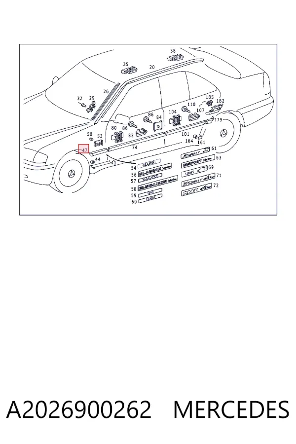 A2026900262 Mercedes