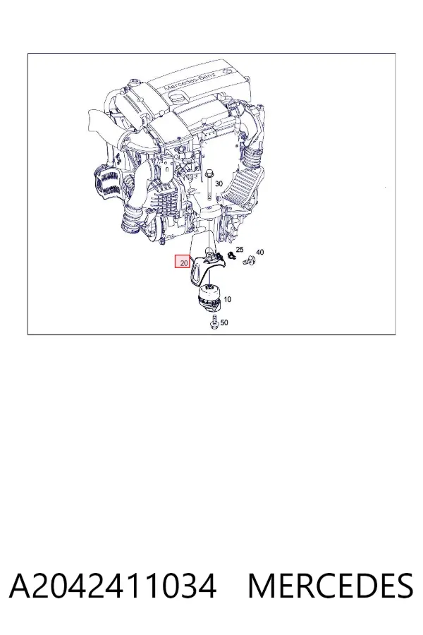  A2042411034 Mercedes