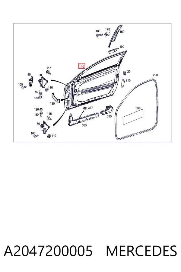  A2047200005 Mercedes