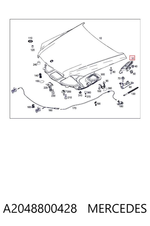  A2048800428 Mercedes