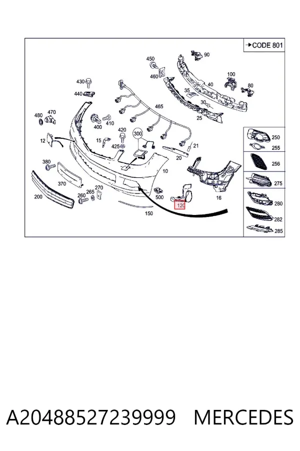  A20488527239999 Mercedes