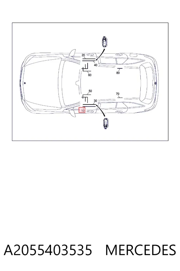  A2055403535 Mercedes
