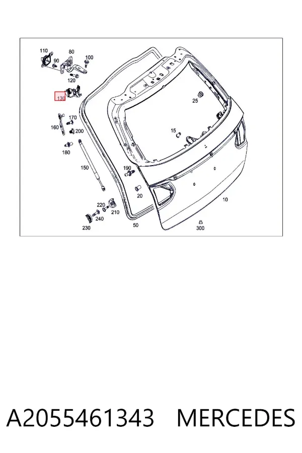  A2055461343 Mercedes