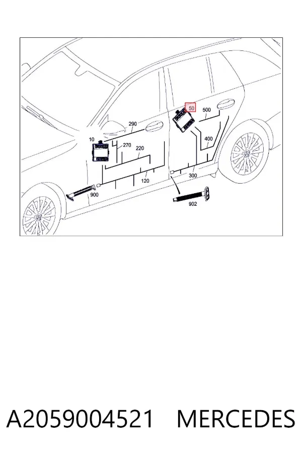  A2059004521 Mercedes