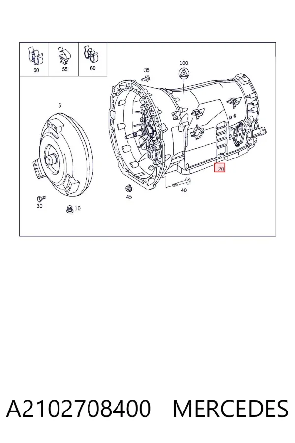 АКПП A2102708400 Mercedes