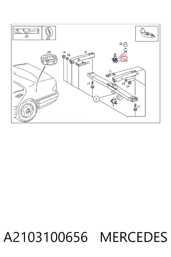  A2103100656 Mercedes