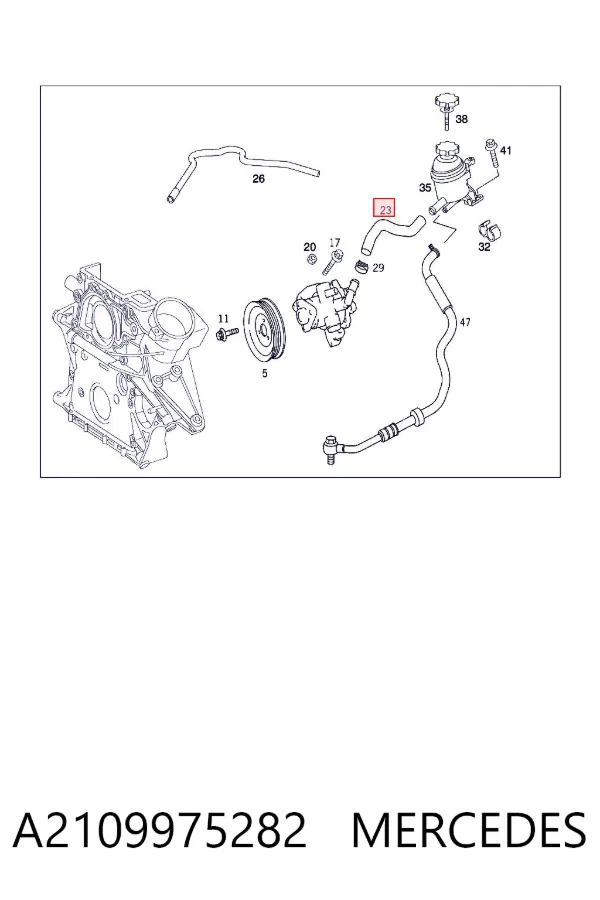  A2109975282 Mercedes