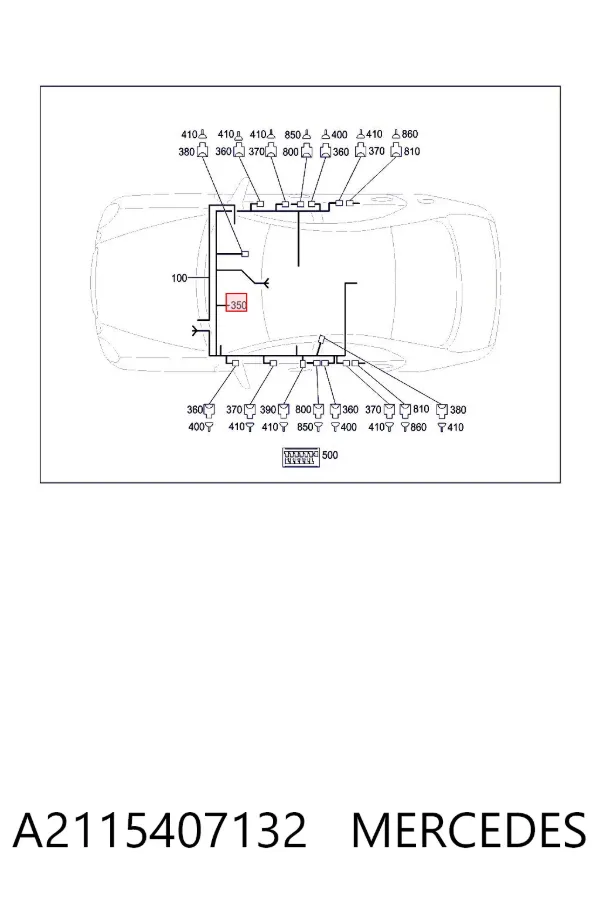  A2115407132 Mercedes