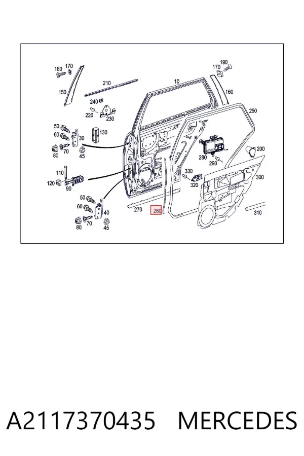  A2117370435 Mercedes